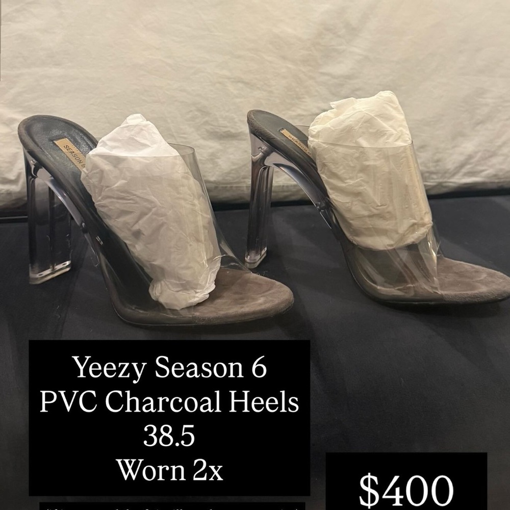 Yeezy Season 6 Women's Clear Heels